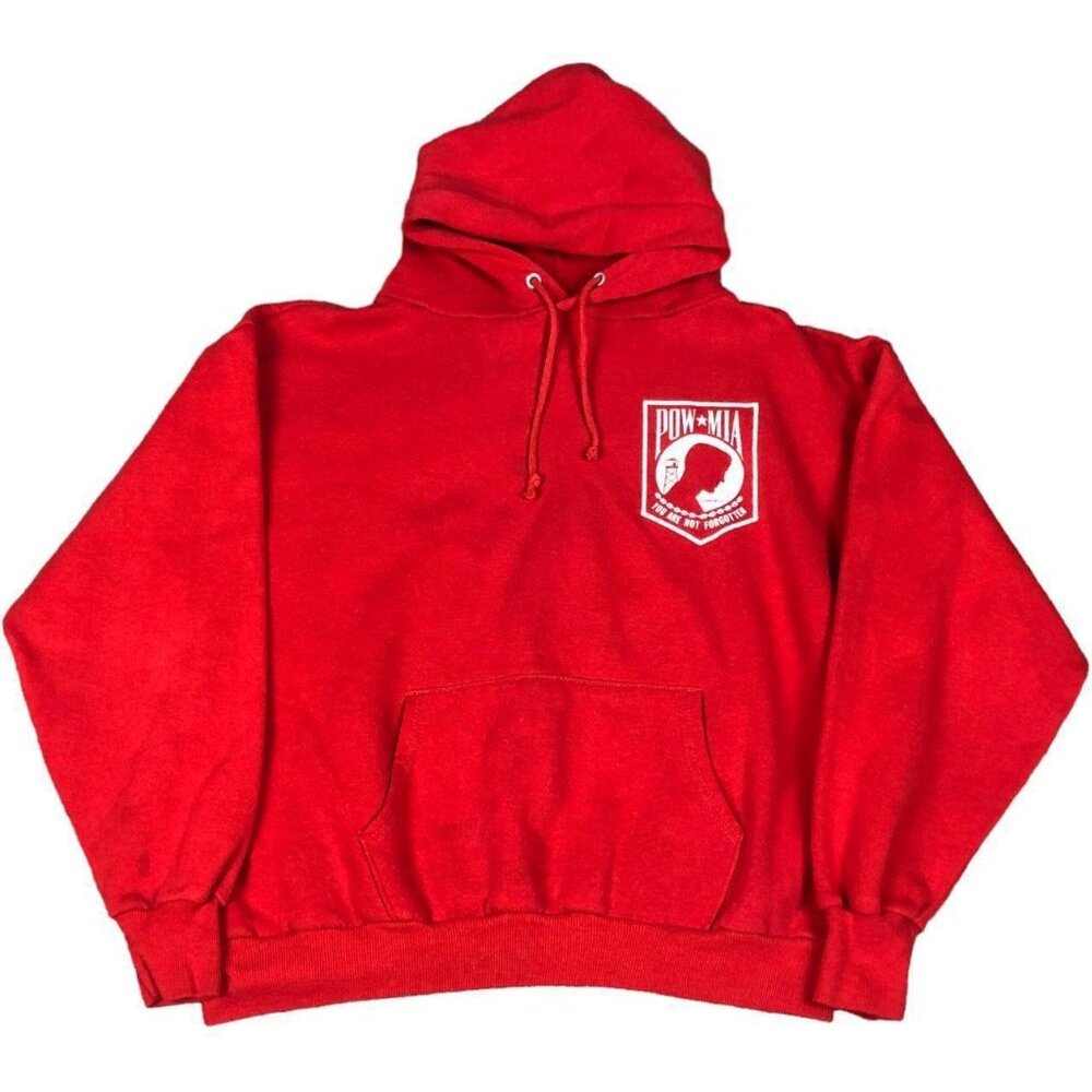 Vintage 80s Sportswear POW Military Sweatshirt Adult‎ Large (Fits Boxy Small)